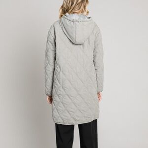 Allie Rose Quilted Button Jacket